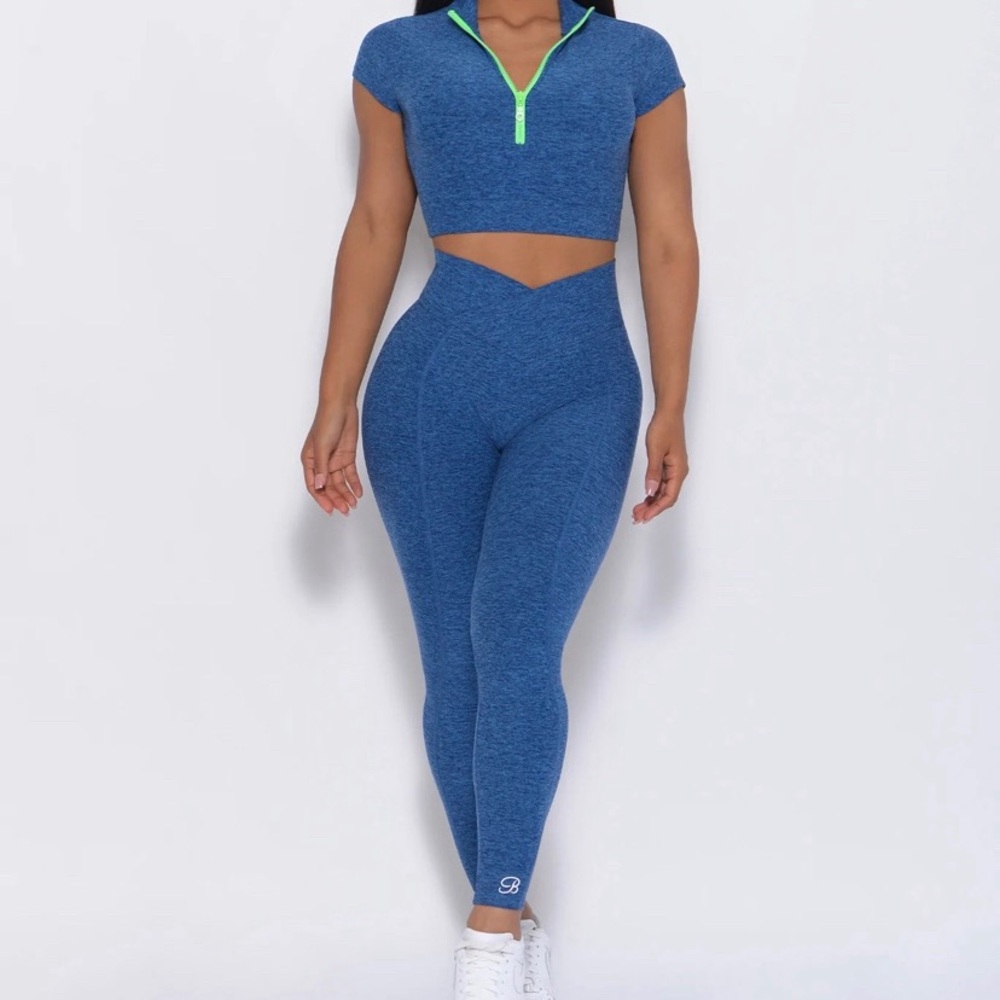 Bombshell Sportswear “Brazilian Contour” set. Brand new, Color: Ocean